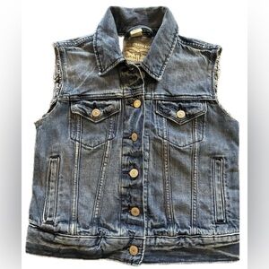 Women’s Levi's Vest Levi’s Denim Vest XS Levi’s Jean vest women’s jean vest